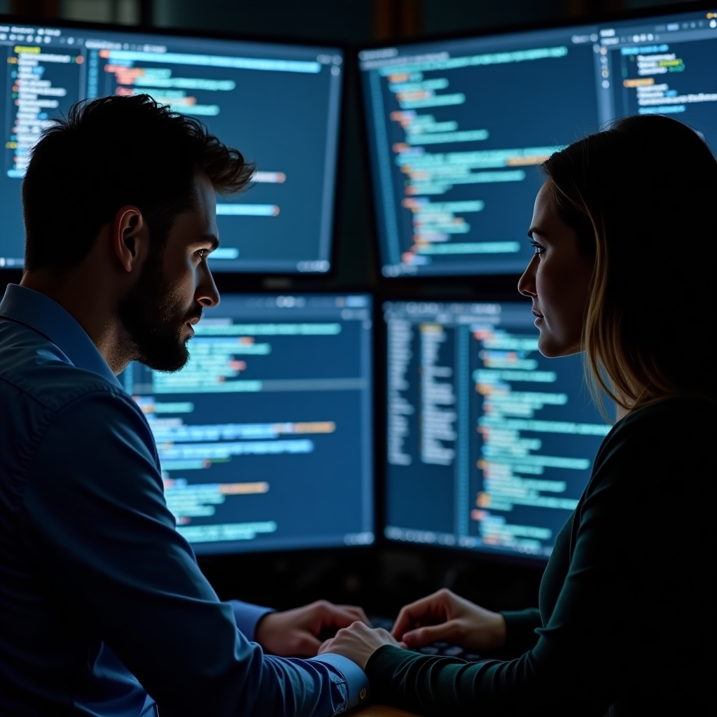 Equipo técnico de Knightmet trabajando en la integración de sistemas de pago